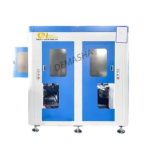 DM Factory Customized mini uv bottle printer printing machine glass screen printing machine