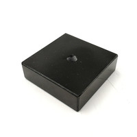Base de trophée en pierre de marbre noir naturel de taille personnalisée Weivista