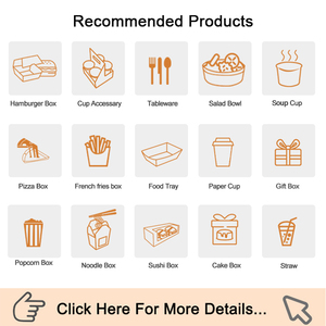 Miễn Phí Mẫu Takeaway Khoai Tây Chiên Hộp Giấy Dùng Một Lần Bao Bì Thực Phẩm Tùy Chỉnh Burger Hộp Chiên Gà Bỏng Ngô Lấy Hộp Container - Product Image 6
