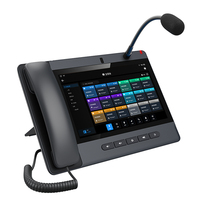 Téléphone console vidéo IP Android professionnel avec écran tactile couleur, gestion des fonctions POE, WIFI et SIP pour produits VoIP