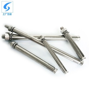 Pernos de Expansión de Acero Inoxidable 304 de Shanghai Guang Hardware, M6 M8 M10 M20, Cabeza Hexagonal con Tuercas y Arandelas para Construcción - Product Image 3