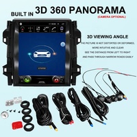 Reproductor Multimedia de Video para Automóvil de 12.1 Pulgadas y 2 Din con GPS para TOYOTA Fortuner HILUX Revo 2016-2022, Pantalla Vertical Tesla Android 13 Radio
