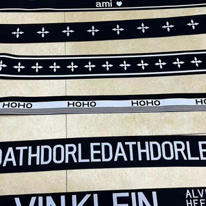 Kustom ketahanan tinggi nilon <span class=keywords><strong>Jacquard</strong></span> anyaman anyaman anyaman tali tangan gaya Herringbone dengan tepi pembungkus untuk Laptop sepatu bagasi - Product Image 4