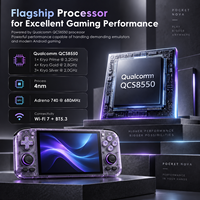 Console portable rétro Retroid Pocket Nova avec écran AMOLED 4:3, joystick à effet Hall, refroidissement actif, batterie 5000 mAh, lecteur de jeux d'émulation portable