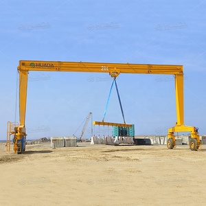 Rairess điện 30 tấn 40 tấn rtg cần cẩu cao su loại đơn chùm giàn cần cẩu cho đường và cầu xây dựng - Product Image 2