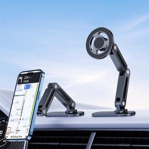 Hợp Kim Phẳng Stick Xe Núi Chủ Mini Hình Dạng Dải Điện Thoại Từ Tính Đứng 360 Xoay Và Gấp Bàn Cách Sử Dụng Cho <span class=keywords><strong>Iphone</strong></span> - Product Image 2