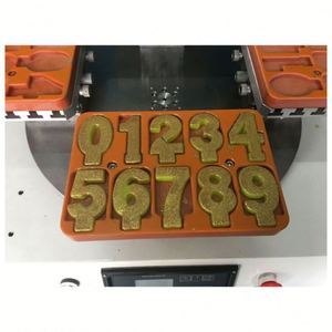 Impresora de placa de circuito de impresora de película de serigrafía plana con mesa de 4 estaciones Sablon con brazo mecánico - Product Image 5