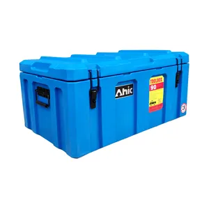 Waterproof Truck bed jobsite metal tool box with wheels