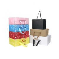 Personalisierte, preisgünstige, rosa, umweltfreundliche, stabile Schuh- und Socken-Aufbewahrungsbox mit Magnetverschluss und Prägung sowie Schleife