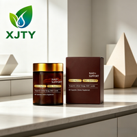 Complément alimentaire anti-âge NAD Plus, quercétine, glutathion, resvératrol, 60 capsules végétariennes, antioxydant, santé cellulaire