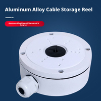 Boîtier en aluminium 1280S pour le rangement des câbles, base extérieure étanche pour équipement de caméra de surveillance CCTV