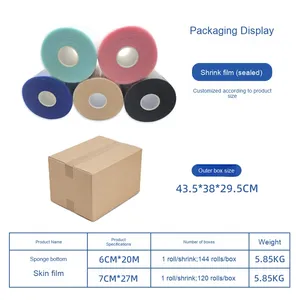Pre-bọc thể thao bọt Băng bảo vệ mắt cá chân dưới bọc thể thao prewrap băng để bảo vệ da - Product Image 3