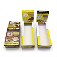Boîtes en carton d'affichage de comptoir personnalisé de haute qualité pour les suppléments énergétiques de barre de chocolat protéiné pour les aliments d'emballage de petite bouteille