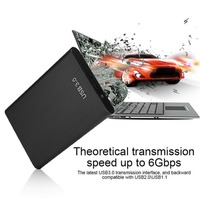 Caja de Disco Duro Móvil USB 3.0 de Alta Velocidad, Carcasa Externa Portátil para Disco Duro de Estado Sólido, Oferta