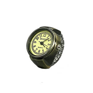 Montres à quartz vintage légères et élégantes, bagues de montre numériques, horloges, bagues punk élastiques taille unique pour femmes et hommes - Product Image 6