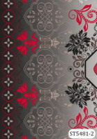 Nappe de table en polyester de luxe, imperméable, résistante à l'huile et à la chaleur, facile à nettoyer, motif floral cachemire vintage, pour table à manger