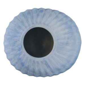 Vaso in vetro decorativo moderno intagliato, elegante vaso per fiori per soggiorno, camera da letto, ufficio, tavolo - Product Image 6
