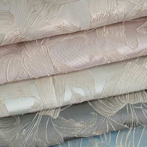 ผ้าทอลาย<span class=keywords><strong>ดอก</strong></span>ไม้มีสไตล์ผ้า jacquard โพลีเอสเตอร์100% เสื้อผ้ามืออาชีพจากประเทศจีน - Product Image 1