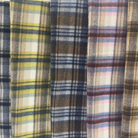 Tissu en tweed mélangé de laine teint en fil à carreaux, en stock auprès des fabricants chinois, pour manteaux, vestes et jupes