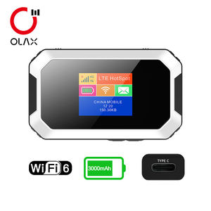 Router Wifi OLAX MT80 con Batería de 3000mAh, 4G LTE, B28ab Cat4, 150mbps, Wifi6 Móvil Portátil para Viajes, Pantalla LCD, Señal Mejorada - Product Image 4