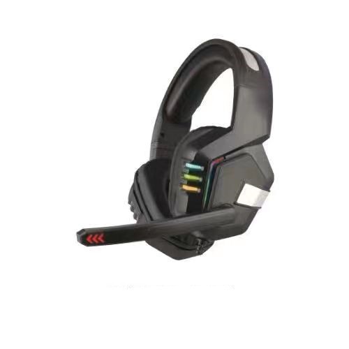 New Design 7.1 USB Surround Sound Gaming Headset with Lighted Over-Ear Gaming Headphone with Noise Cancelling Mic