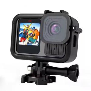 <span class=keywords><strong>TELESIN</strong></span>-Funda Protectora Ligera de Plástico ABS para <span class=keywords><strong>GoPro</strong></span>, Accesorio de Cámara Deportiva, 13, 12, 9, con Junta de Silicona, Interfaz 12-9 - Product Image 2