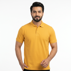 Camiseta Polo Personalizada con Logotipo para Hombre, Transpirable, de Algodón, Informal, Disponible en Tallas Grandes, OEM - Product Image 1