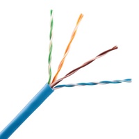Instalación interior caliente Negro Rojo Colores Código CAT5 Cable Color Pedido Fabricante en China