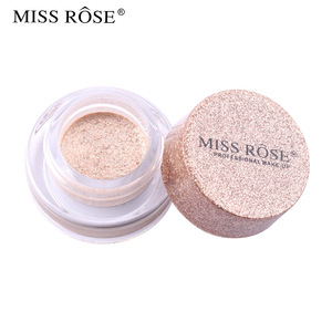 Sombra de Ojos en Polvo MISS ROSE Mermaid Princess Glitter, Color Único, Acabado Dorado Arcoíris, Destellos Perlados Polarizados, Iluminador - Product Image 4