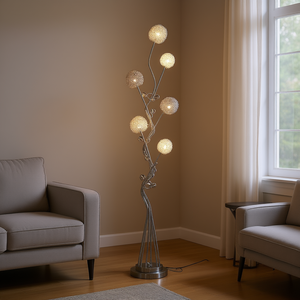 Lampe de sol LED en aluminium 58,5 pouces Design contemporain Usage résidentiel - Product Image 2