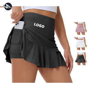 定制迷你2侧内口袋运动Skorts运动泡菜女高尔夫服装网球服女裙 - Product Image 1