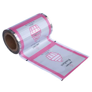 Film d'emballage pour crème glacée en plastique souple laminé de qualité alimentaire, imprimé sur mesure en Chine, brillant, résistant à l'humidité - Product Image 1