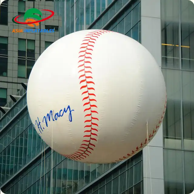 Ballon géant gonflable de Baseball à hélium, Ballon de Softball pour la ligue de Sport, Ballon de Sports à Air froid