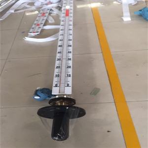 مقياس مستوى العمود المغناطيسي للمواد البلاستيكية المثبتة على سطح خزان التخزين تحت الأرض - Product Image 2