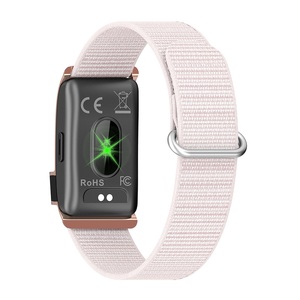 New S18 Smart Bracelet with Screen Zinc Metal Band Gold Silver Black for Women Men Fashion Waterproof - Product Image 5