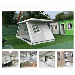 Maison conteneur pliable préfabriquée, maison mobile pour bureau, hôtel, camping, dortoir, micro-entrepôt - Product Image 4