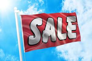 Bendera Pantai & Spanduk Berkualitas Tinggi 3 X 5FT dengan Tiang Bendera Aluminium Poliester yang Dapat Disesuaikan untuk Penggunaan Acara & Promosi Luar Ruangan - Product Image 2