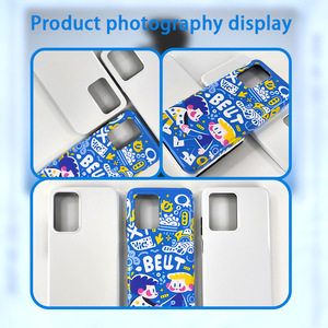 เคสโทรศัพท์มือถือ FONLYU แบบซับลิเมชั่น TPU PC 2 in 1 สองชั้นเคลือบแข็งแรง 3 มิติ สำหรับ Redmi Note <span class=keywords><strong>10S</strong></span> - Product Image 5