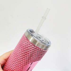 Vaso de Acero Inoxidable Brillante de 23oz con Diseño de Durian y Logotipo Personalizable, con Pajita de Plástico, desde Almacén de EE. UU. - Product Image 4