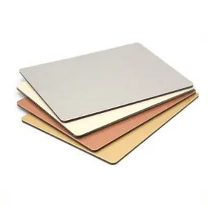 Alumetal Metal Color Alucobond Aluminum Composite Wall Panel PE PVDF Coating Nigeria