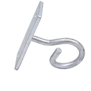OEM ODM Custom Service Steel Triangle <strong>Bracket</strong> Galvanized Spiral <strong>Hook</strong> Type C Clamp Cable Optimal for Connectors - Product Image 5