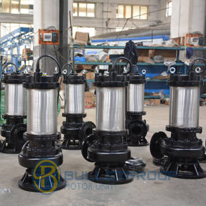 Bomba Sumergible para Aguas Residuales Confiable y Antiobstrucción con Doble Sello Mecánico 380V-660V 2.2-550kW 10-650m³/h Control de Inundaciones - Product Image 4