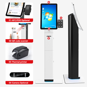 23.6 32 นิ้ว Android จ่ายบิล ATM หน้าจอสัมผัสร้านอาหารเครื่องสั่งซื้อเทอร์มินัลอัจฉริยะ POS เงินสดตู้ชําระเงินแบบบริการตนเอง - Product Image 4