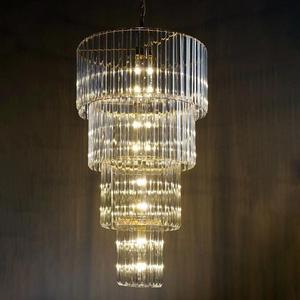 Candelabro de cristal de lujo de estilo nórdico, luz de techo de ambiente Simple para dormitorio de Hotel, restaurante, decoración de eventos de boda - Product Image 5