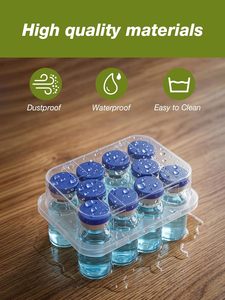 Wholesale Transparent <b>Plastic</b> Pet PP Vial <b>Box</b> 3Ml/5Ml/7Ml/10Ml/20Ml Freeze-Dried Powder Capacities Recycled Materials Vaccine - Product Image 4