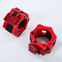 Colliers de serrage à dégagement rapide CZFIT Factory 50 mm (2 pouces) en ABS pour haltères (multicolores) – Logo personnalisé disponible pour la salle de sport
