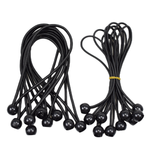 4mm高強度バンジーコードループラテックスバンジートランポリンロープタイダウンボール付き - Product Image 1