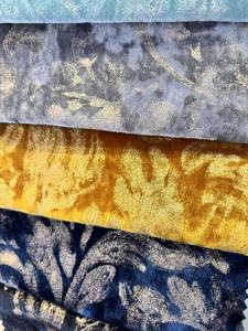 Jbl <span class=keywords><strong>2025</strong></span> sang trọng chất lượng cao 450gsm sợi nhuộm băng nhung vàng dập sv2501 lót rèm chống cháy dệt kim màn - Product Image 6