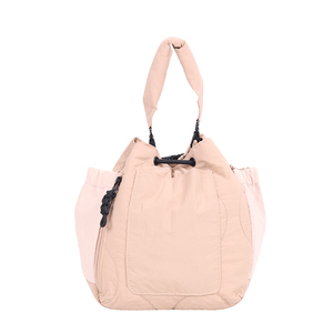 <span class=keywords><strong>Zaino</strong></span> <span class=keywords><strong>a</strong></span> secchiello trapuntato da <span class=keywords><strong>donna</strong></span>, stile basico deformabile, per uso quotidiano casual - Product Image 3