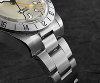 Nouvelle montre de sport automatique mécanique GMT NH34 en acier inoxydable de 39 mm, saphir, luminescente, étanche, pour homme, avec réserve de marche, montre de plongée